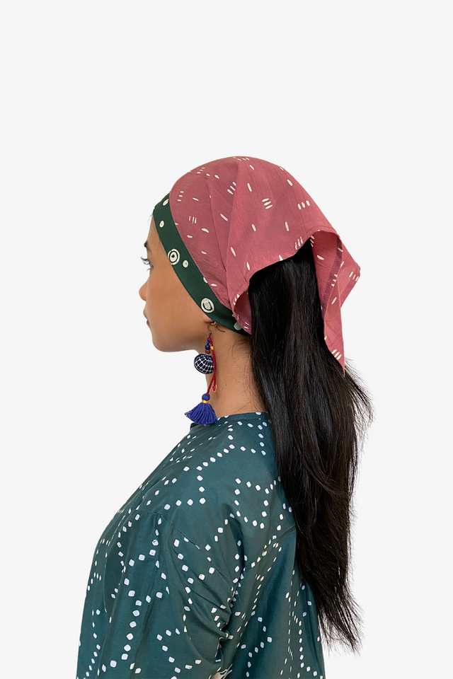 Plant-based Dye Head Kerchief