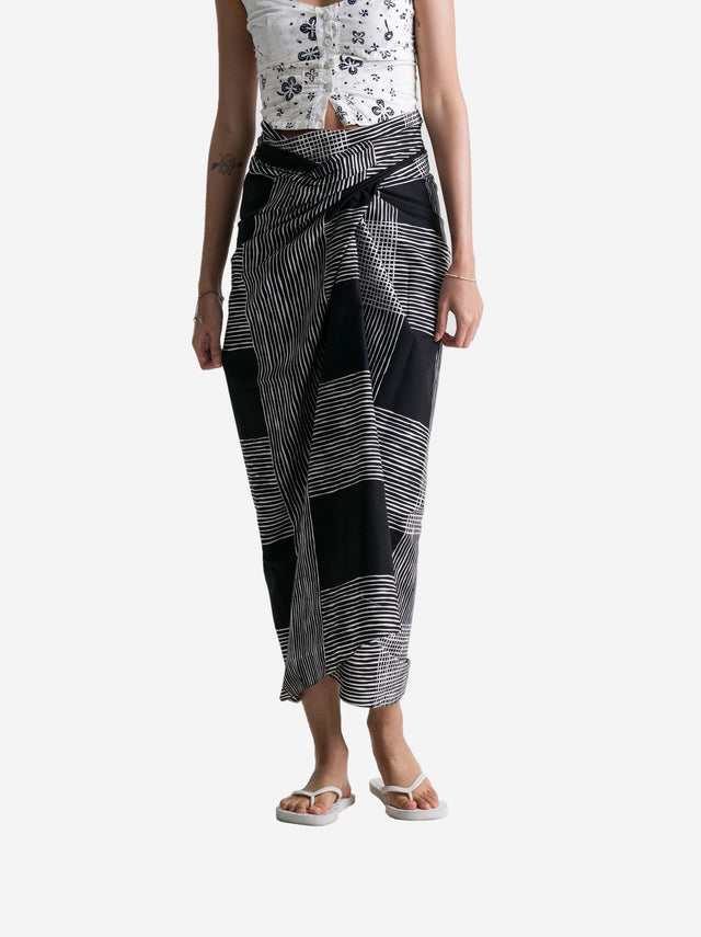 "Lapis" - Wrap Skirt