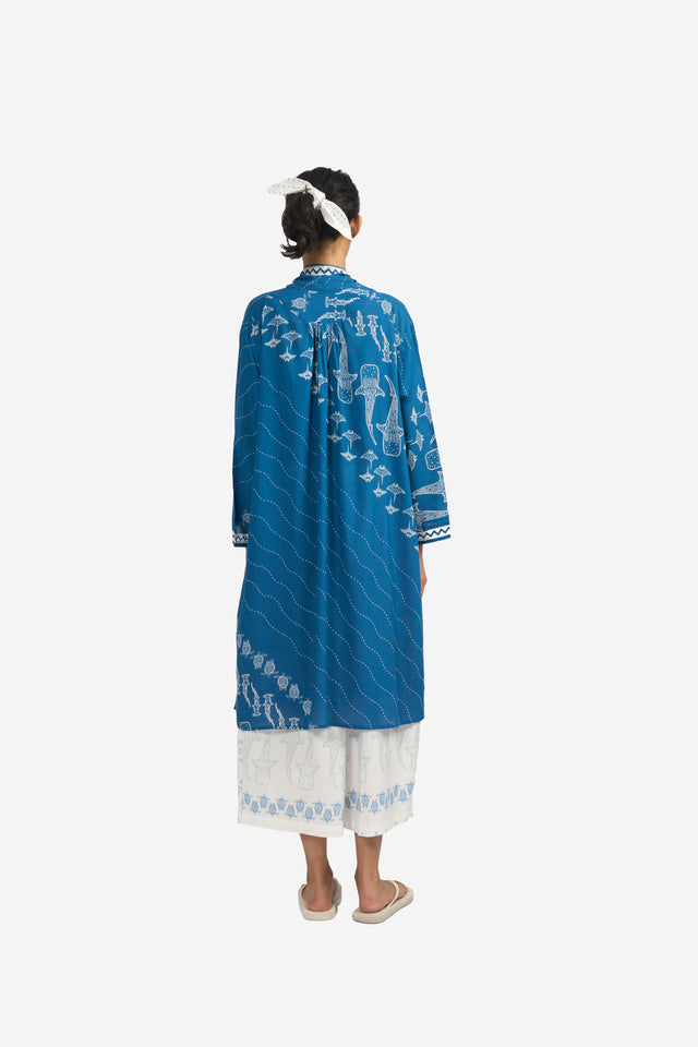 "Samudra Lereng" - Kebaya Panjang