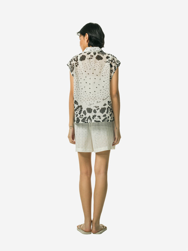 "Flora" - Padma Sleeveless Shirt