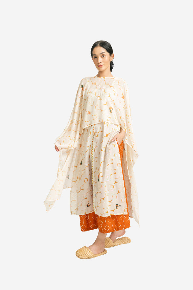 "Nitik Cerah" - Shawl Cape