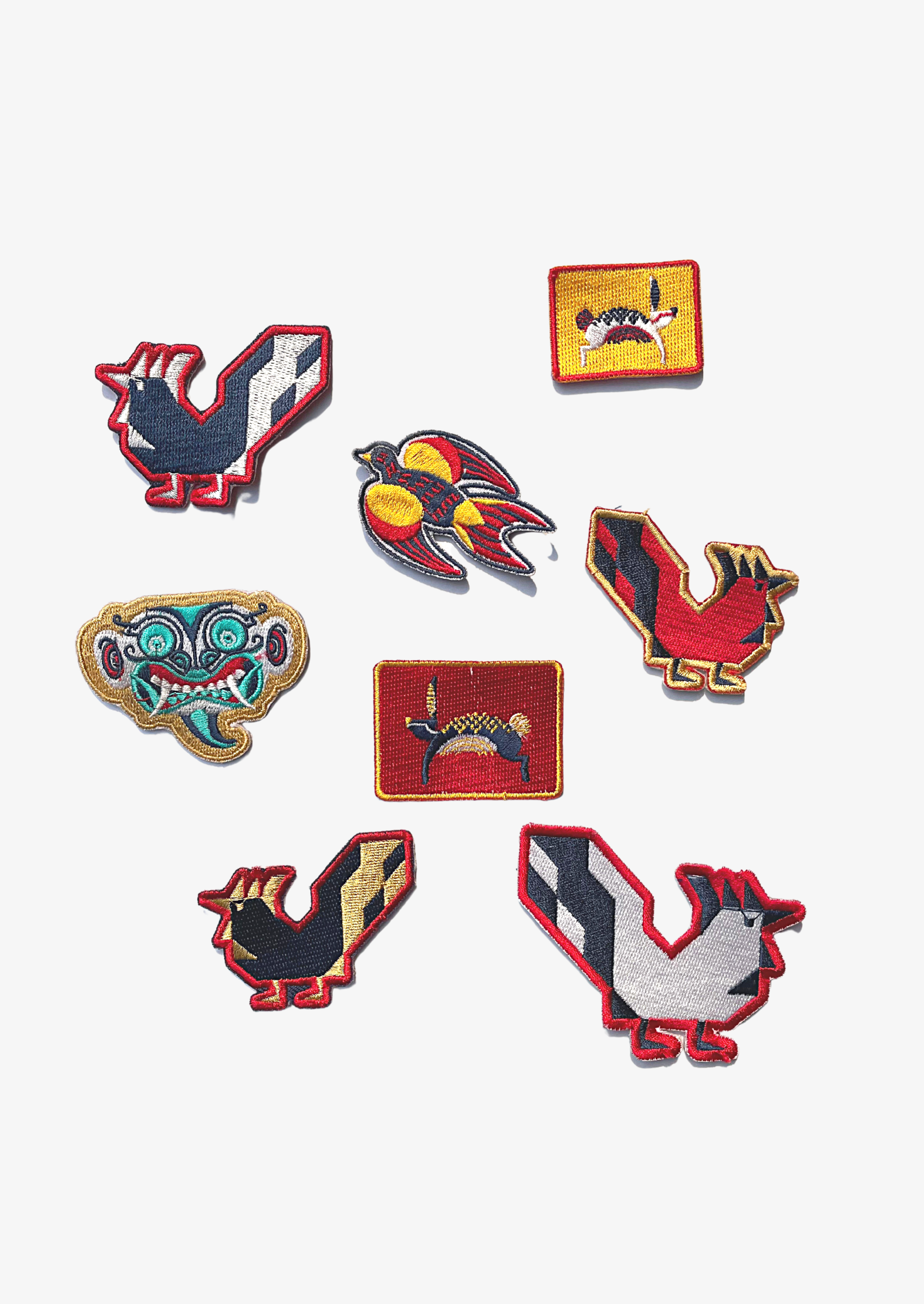 Pokemon Embroidered Patches 