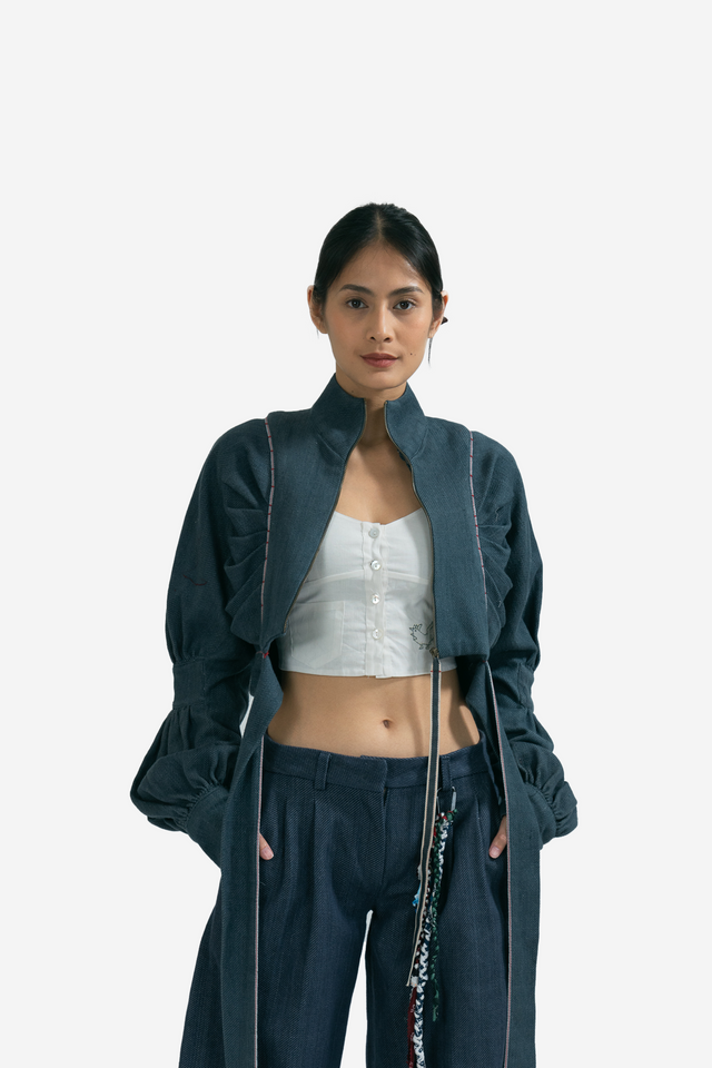 Look 1, Sejauh x Adrian Gan in blue, Sejauh Mata Memandang, image 1 of 7