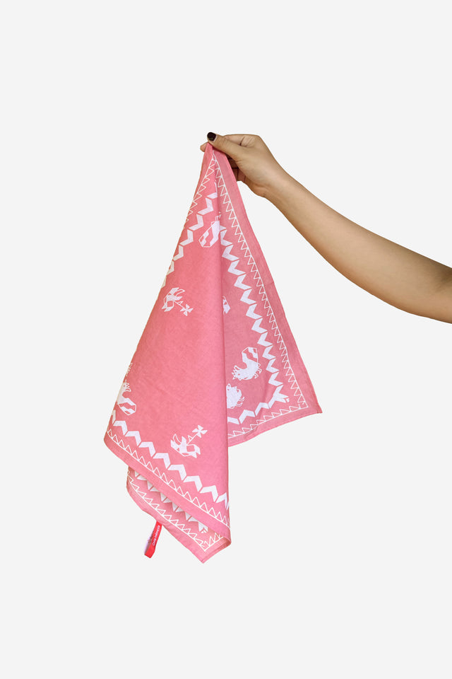 "Puspa" - Ayam Plant-Based Dye Bandana