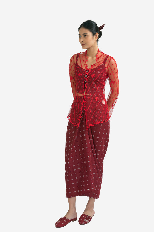 "Wiji Aruna" - Kebaya Tulle