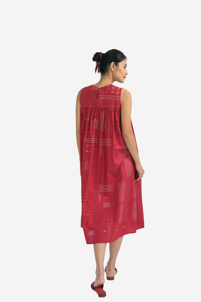 "Ombak Laut" - Dara Dress