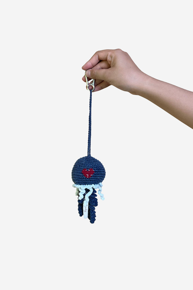 “Amigurumi” - Big Jellyfish Charm