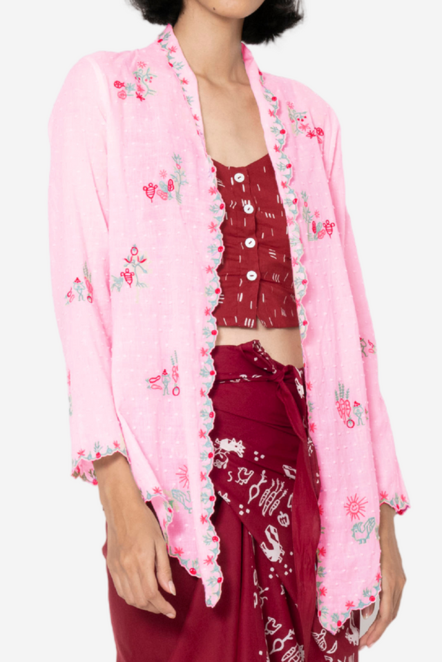 "Sejauh Mata Memandang X Dian Sastrowardoyo" "Tumbuh" - Embroidered Kebaya Encim