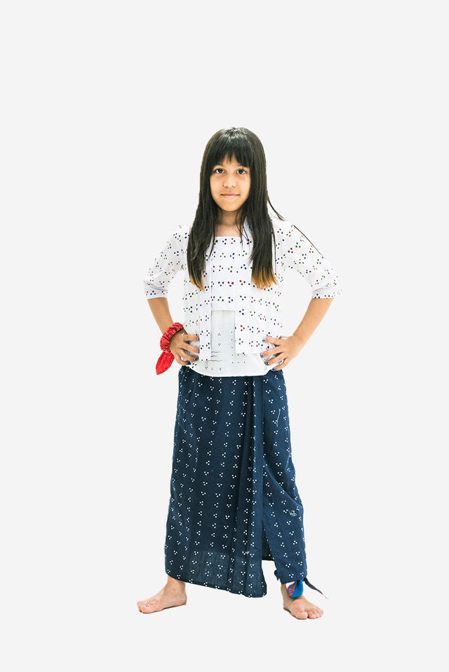 "Bija" - Kids Sarong Skirt