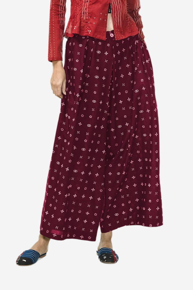 "Wiji" - Two Buttons Maxi Pants