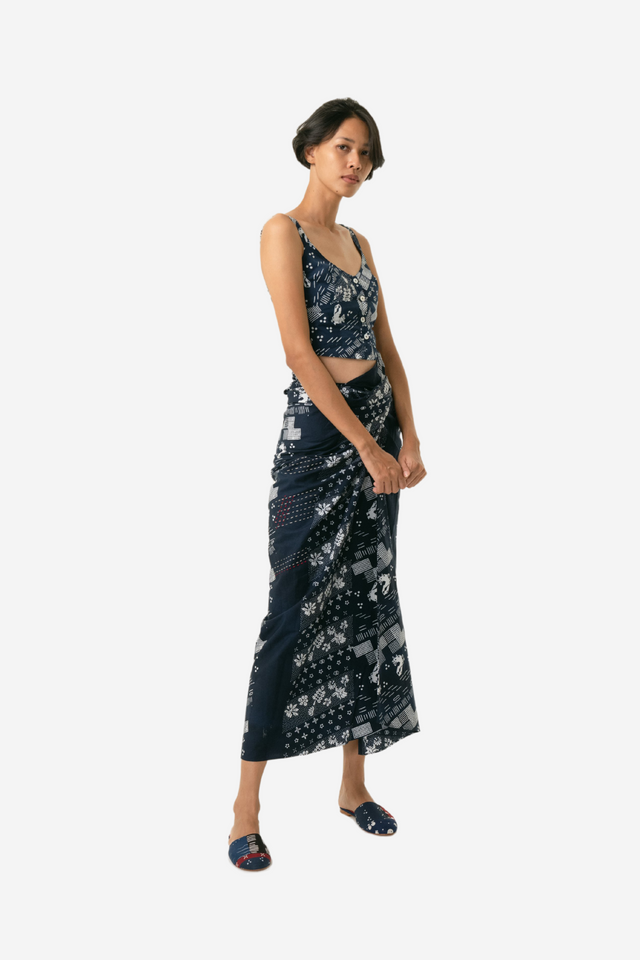 "Tambal Lereng" - Wrap Skirt