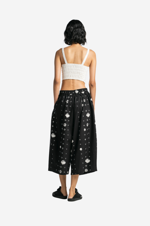 ”Sejauh Mata Memandang X Eko Nugroho” Two Buttons Midi Pants