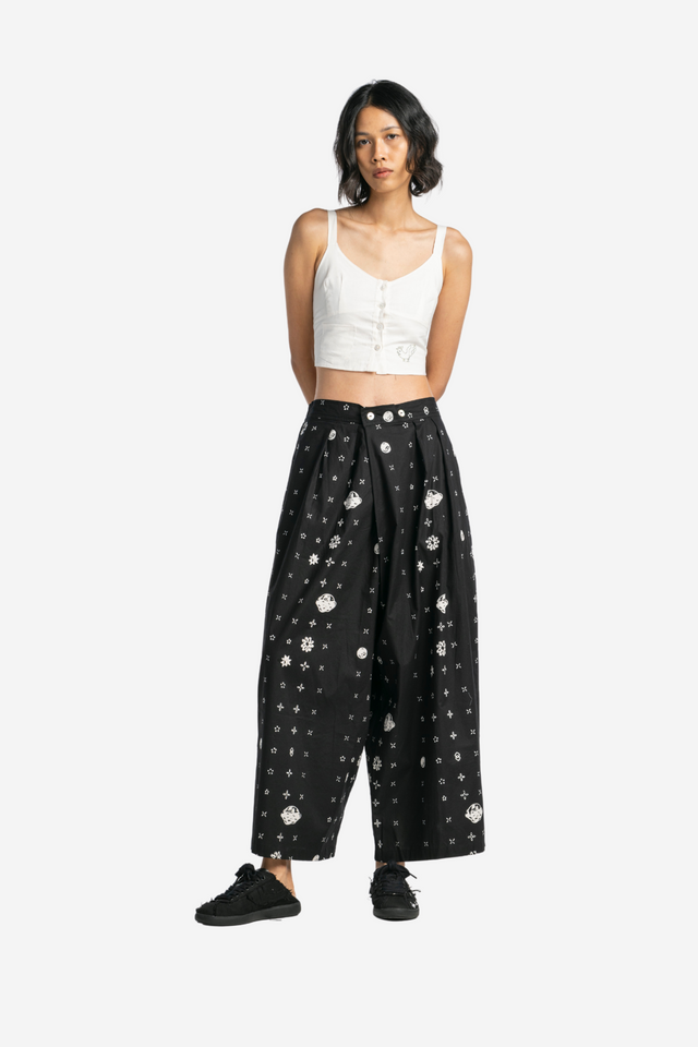 ”Sejauh Mata Memandang X Eko Nugroho” Two Buttons Maxi Pants