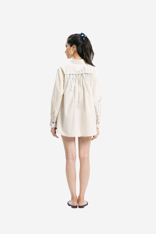 "Kriti" - Woman's Long Sleeve Shirt