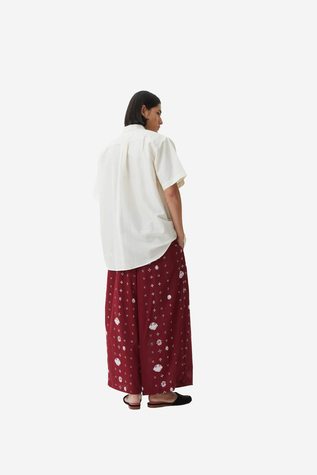 "Tenun Ombak Laut" - Short Sleeve Shirt