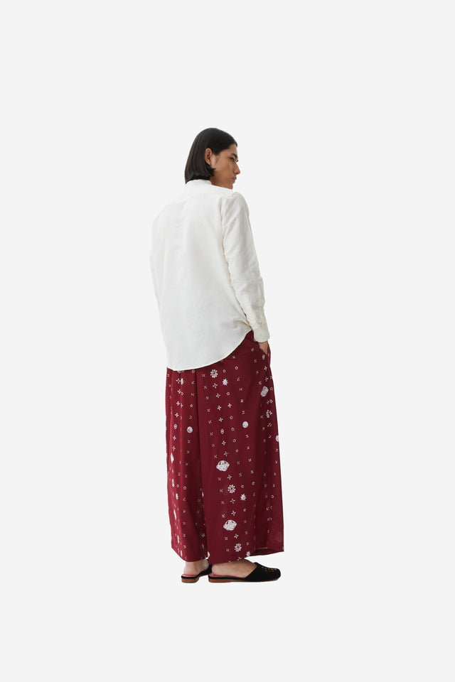 "Tenun Ombak Laut" - Long Sleeve Shirt