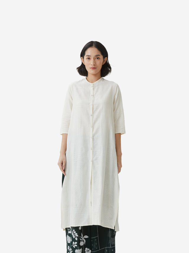 "Tenun Ombak Laut" - Baju Panjang