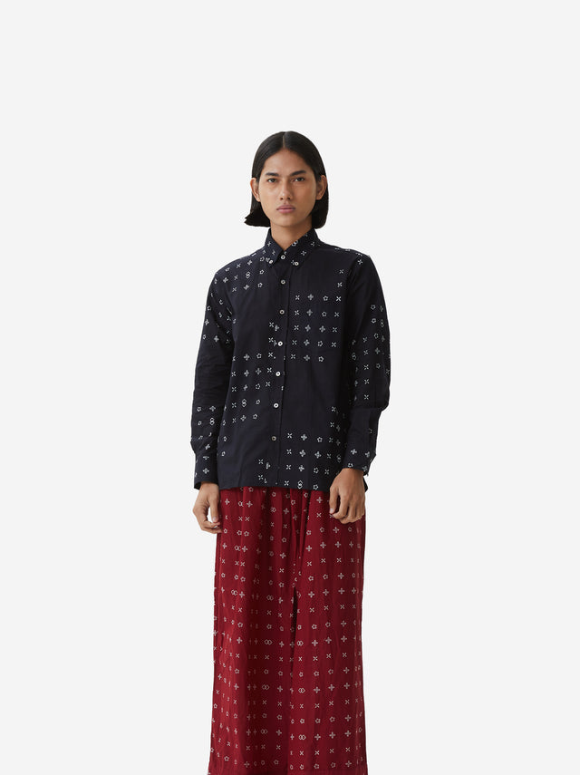 "Wiji-Zigzag" - Long Sleeve Shirt