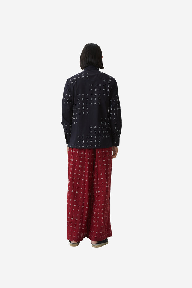 "Wiji-Zigzag" - Long Sleeve Shirt