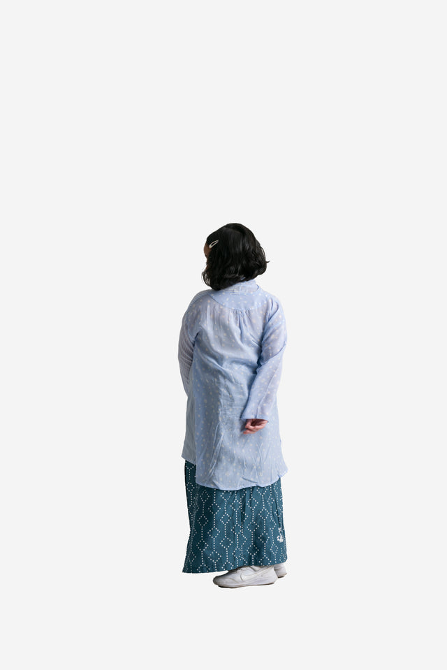 "Nitik Ayam" - Kids Sarong Skirt