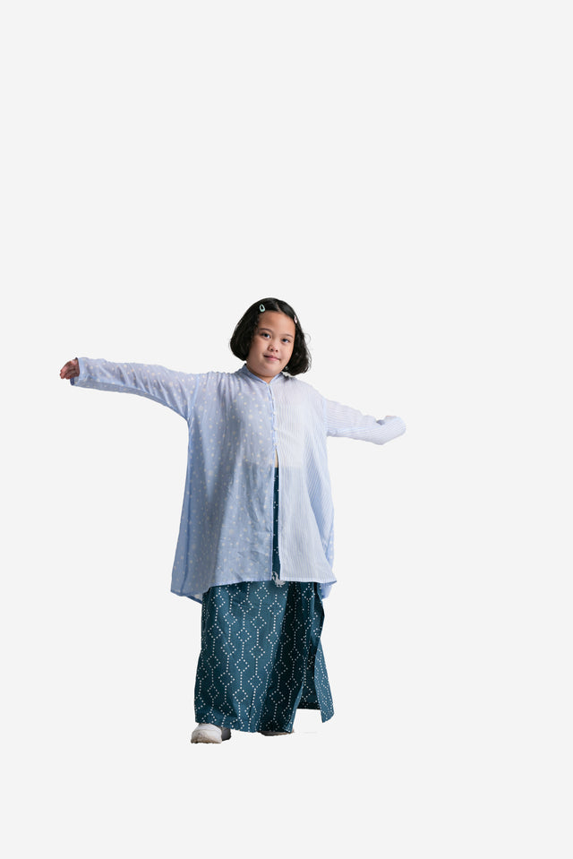 "Nitik Ayam" - Kids Sarong Skirt