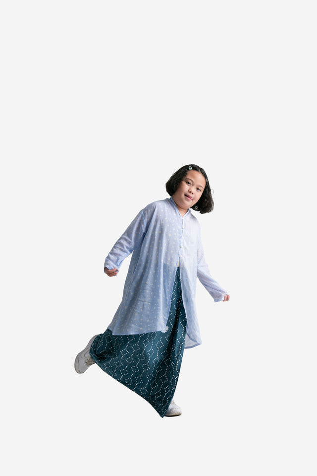 "Nitik Ayam" - Kids Sarong Skirt