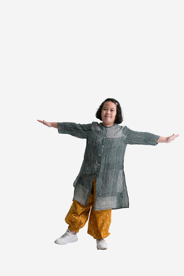 "Lapis Hijau" - Kids Baju Panjang