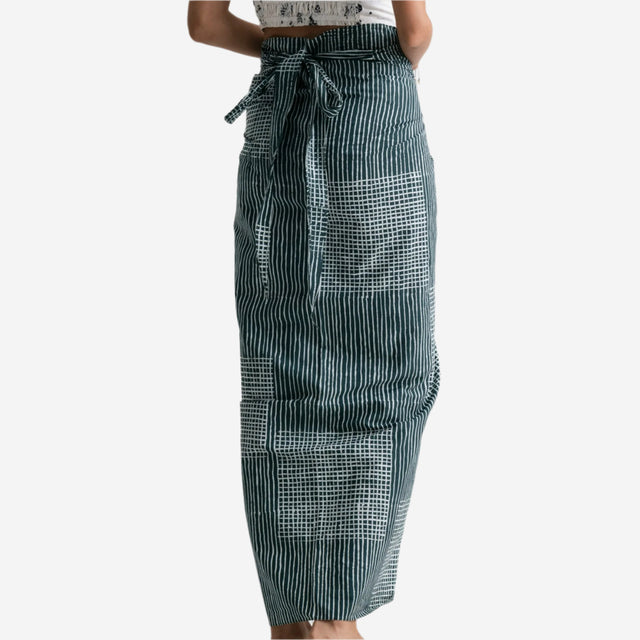 "Lapis" - Wrap Skirt