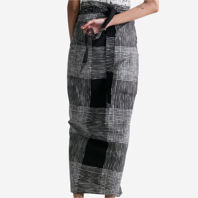 "Lapis" - Wrap Skirt