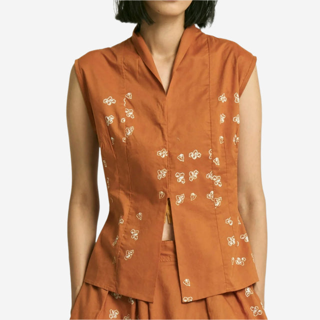 "Untaian Bunga Pencar" - Kebaya Santai