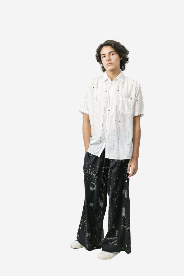 "Ayam-Garis" - Short Sleeve Shirt