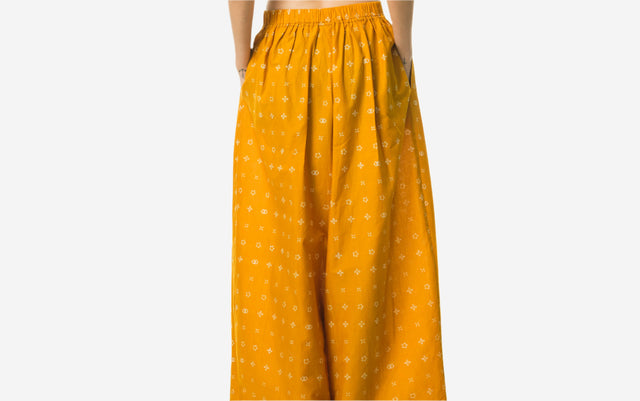 "Wiji" - Two Buttons Maxi Pants