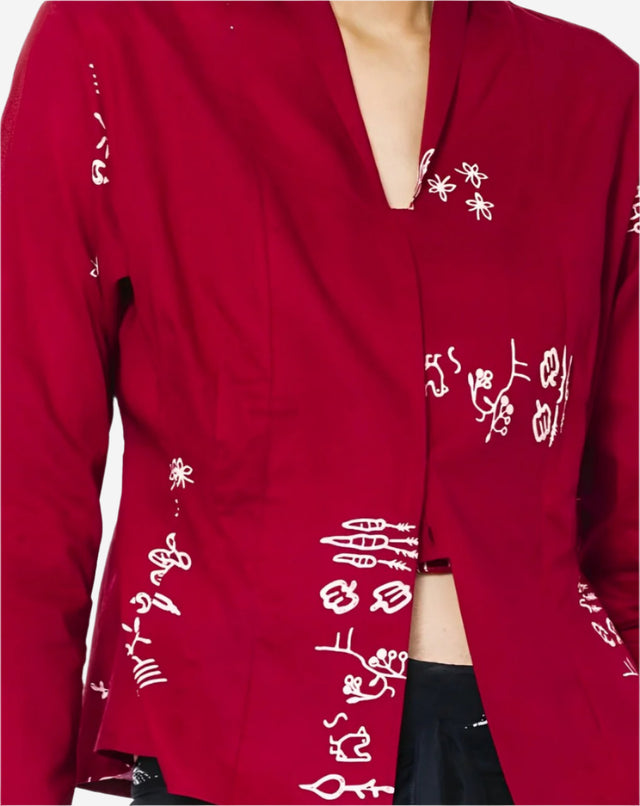 "Sejauh Mata Memandang X Dian Sastrowardoyo" "Tumbuh" - Kebaya Pendek