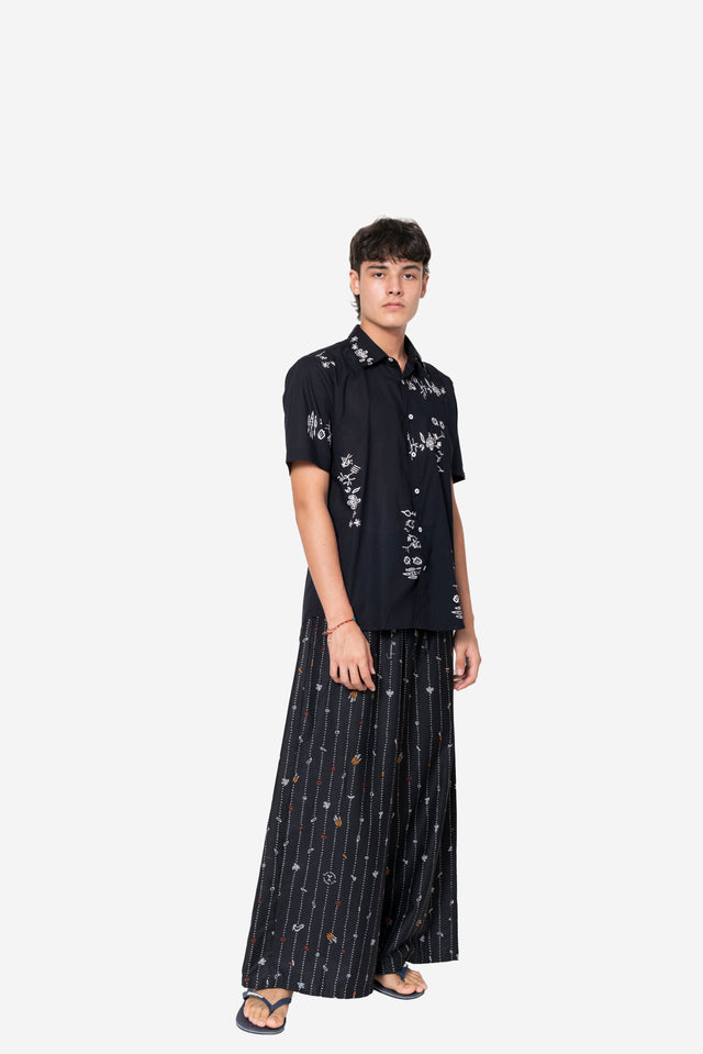 "Sejauh Mata Memandang X Dian Sastrowardoyo" "Tumbuh" Acak - Short Sleeve Shirt