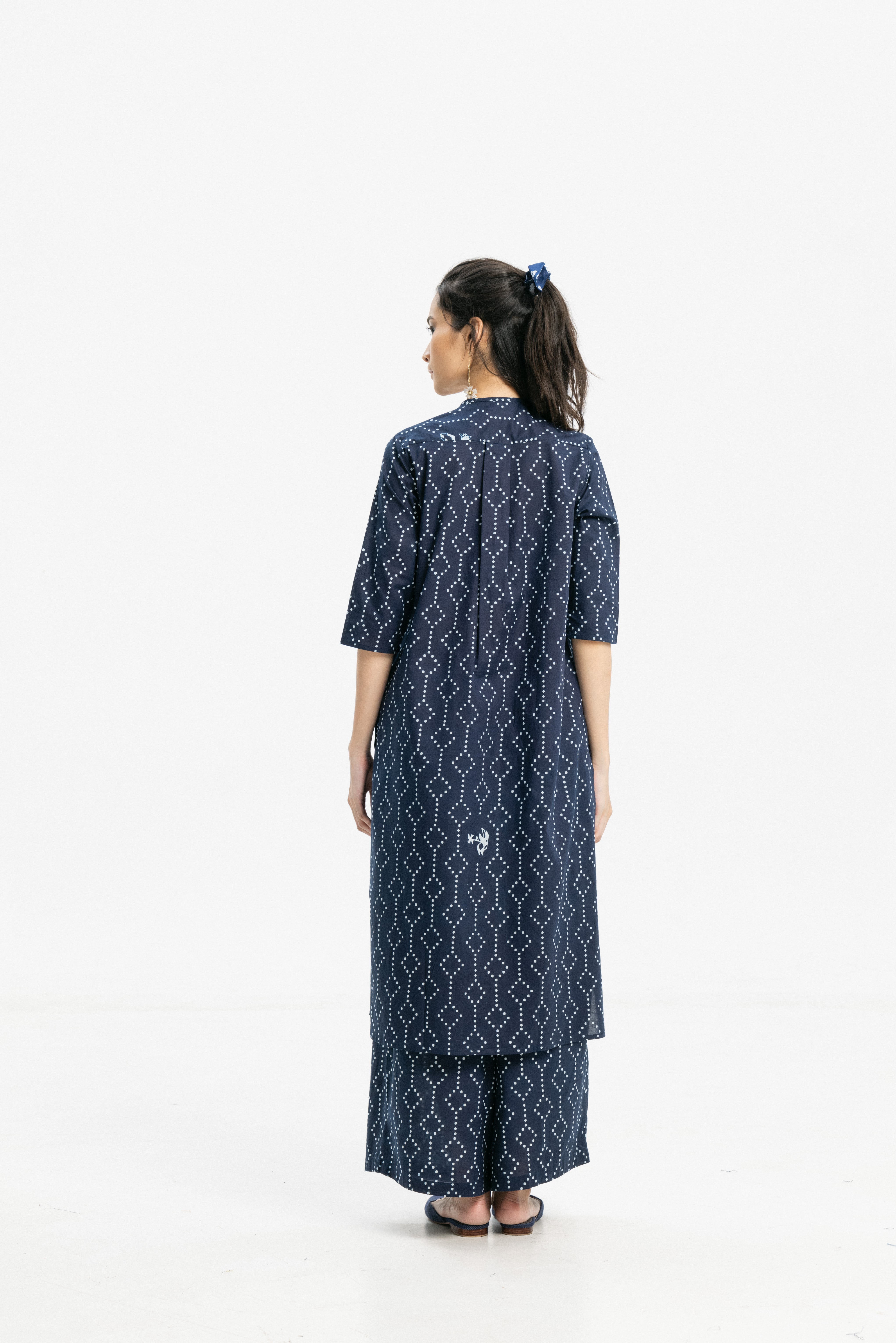 Indian Handmade Chikankari Kurta: Authentic Women's Ethnic