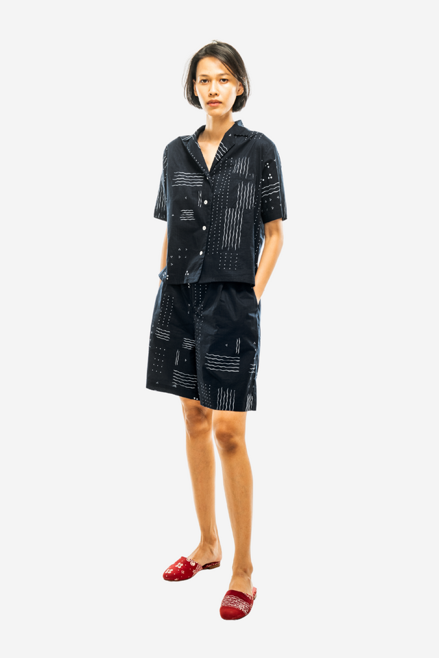 "Ombak Laut" - Naima Pajamas Set