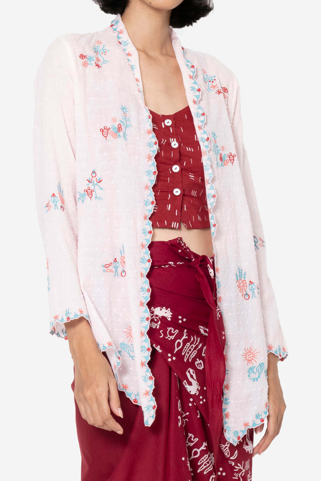 "Sejauh Mata Memandang X Dian Sastrowardoyo" "Tumbuh" - Embroidered Kebaya Encim