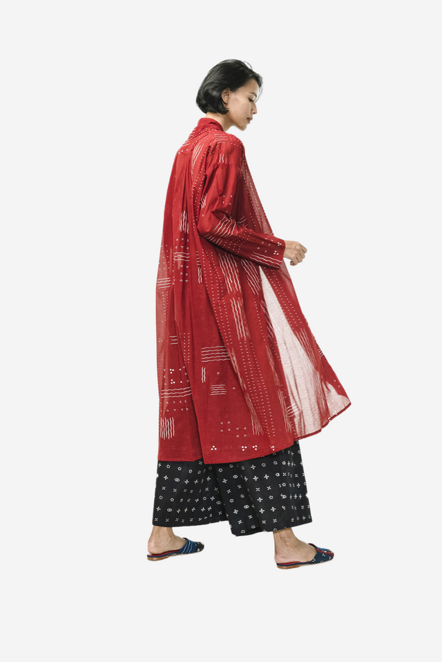 "Ombak Laut" - Kebaya Panjang