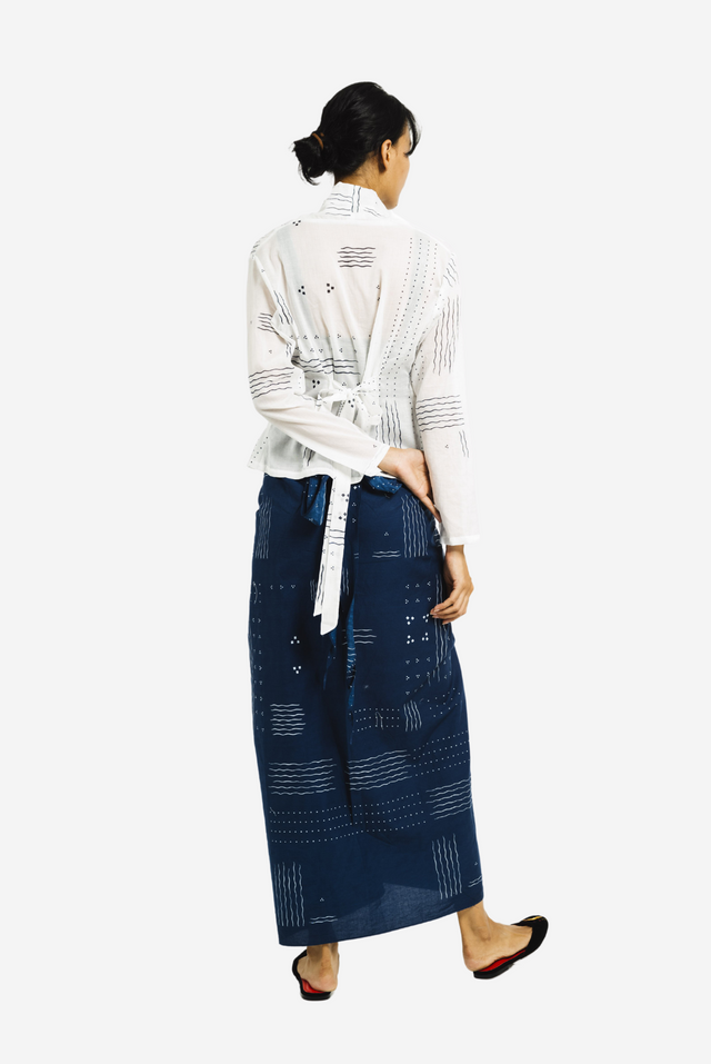 "Ombak Laut" - Kebaya Pendek