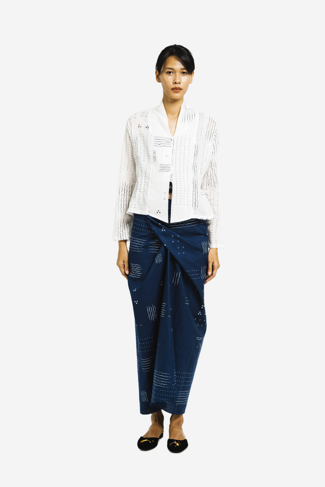 "Ombak Laut" - Kebaya Pendek