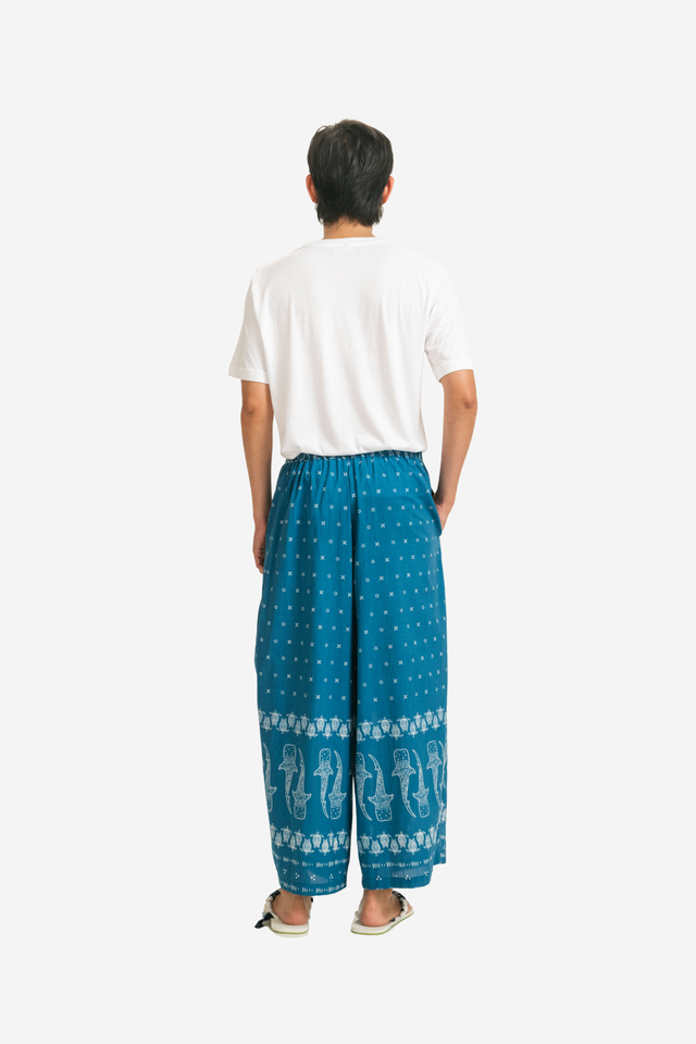 ”Mosaik” - Two Buttons Maxi Pants