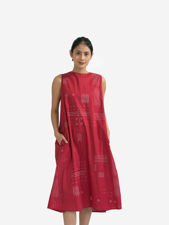 "Ombak Laut" - Dara Dress