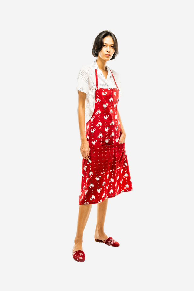 "Ayam Bija" - Long Apron