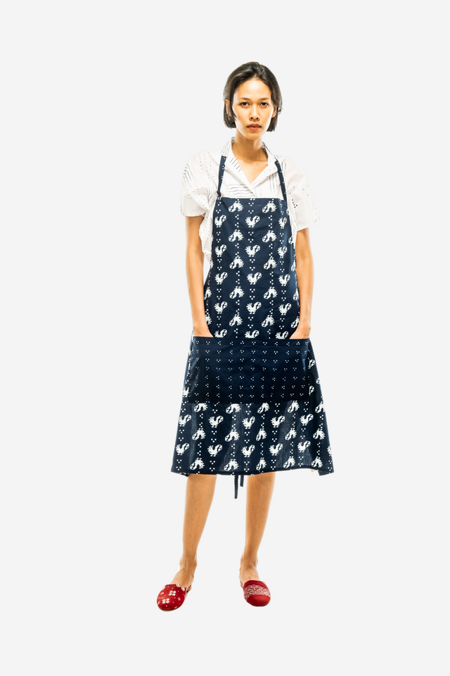 "Ayam Bija" - Long Apron