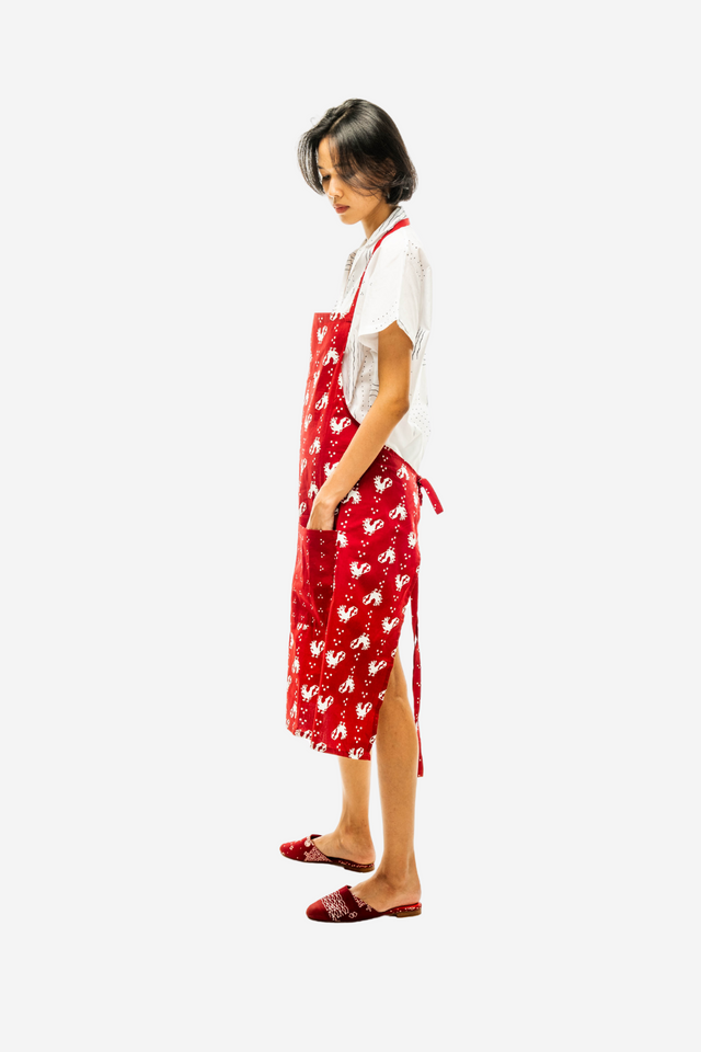 "Ayam Bija" - Long Apron
