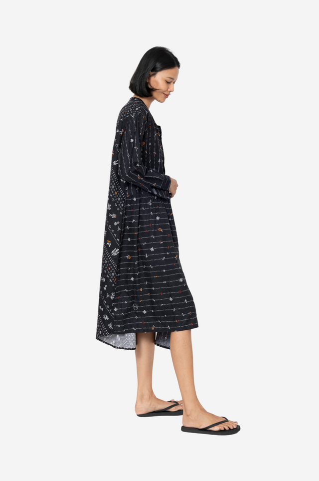 "Sejauh Mata Memandang X Dian Sastrowardoyo" "Tumbuh" - Betawi Shirtdress