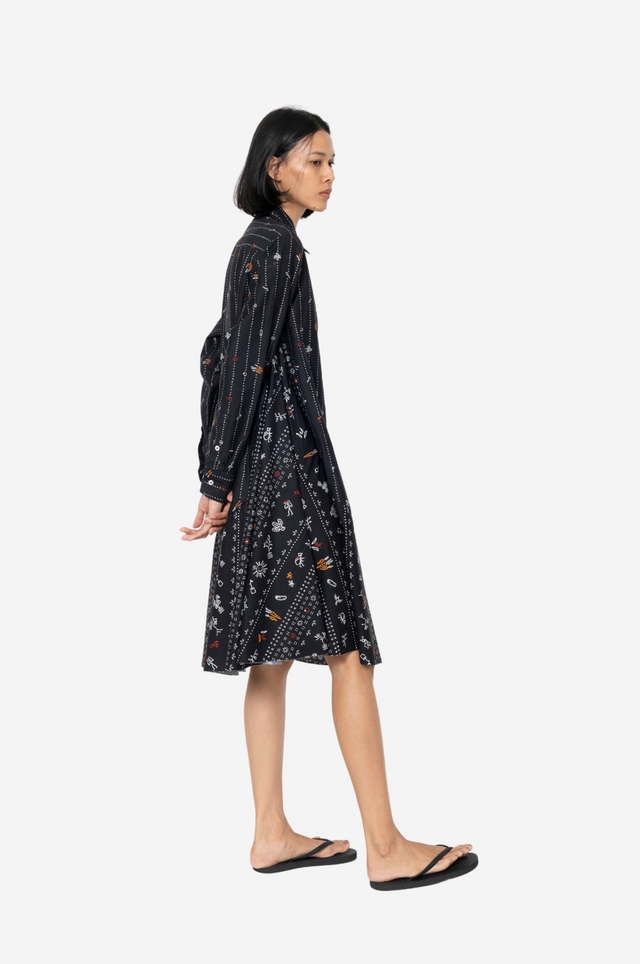 "Sejauh Mata Memandang X Dian Sastrowardoyo" "Tumbuh" - Kayana Shirtdress