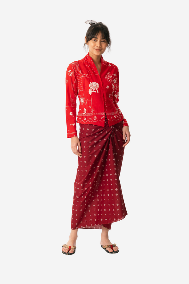 "Tambal" - Kebaya Pendek