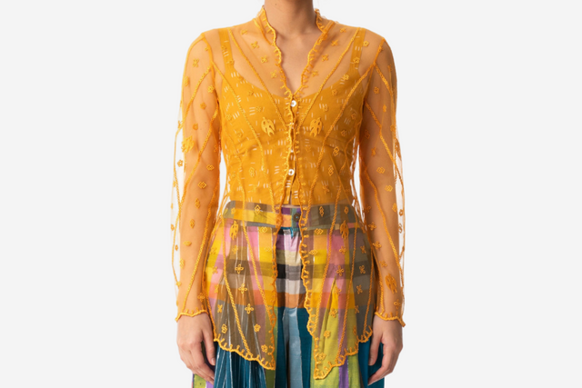 "Timun Mas Lembayung" - Kebaya Tulle