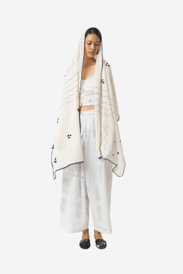 Nawangwulan "Ombak Laut" - Shawl